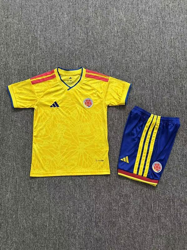 Colombia Home Kids 32 Teams Kit 16 -28 32