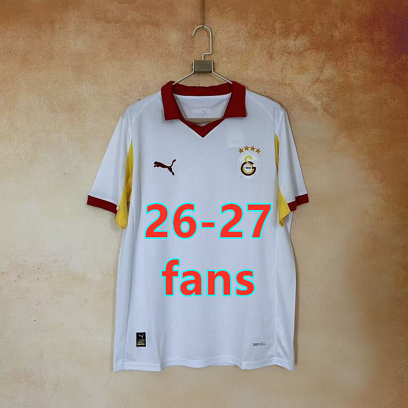 26-27 Galatasaray Away Fans Without Sponsor S-4XL