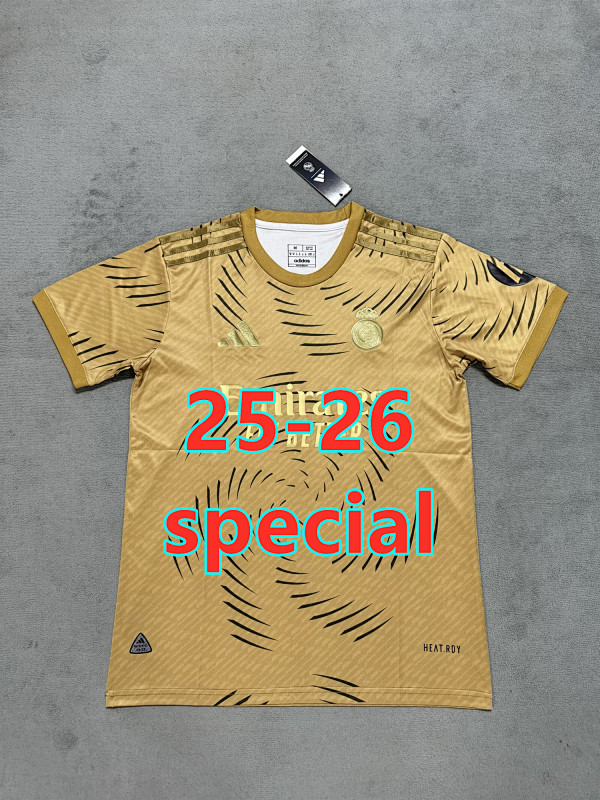 25-26 Real Madrid Special Fans Jersey S-2XL