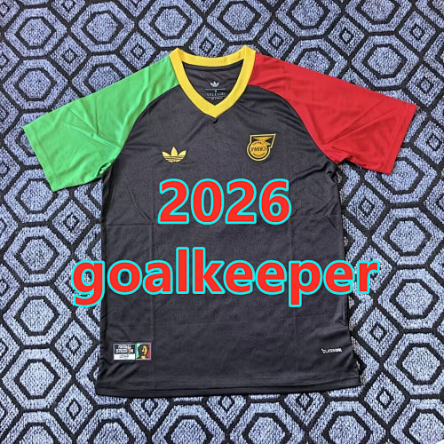 Jamaica Goalkeeper Fans Version Jersey S-4XL