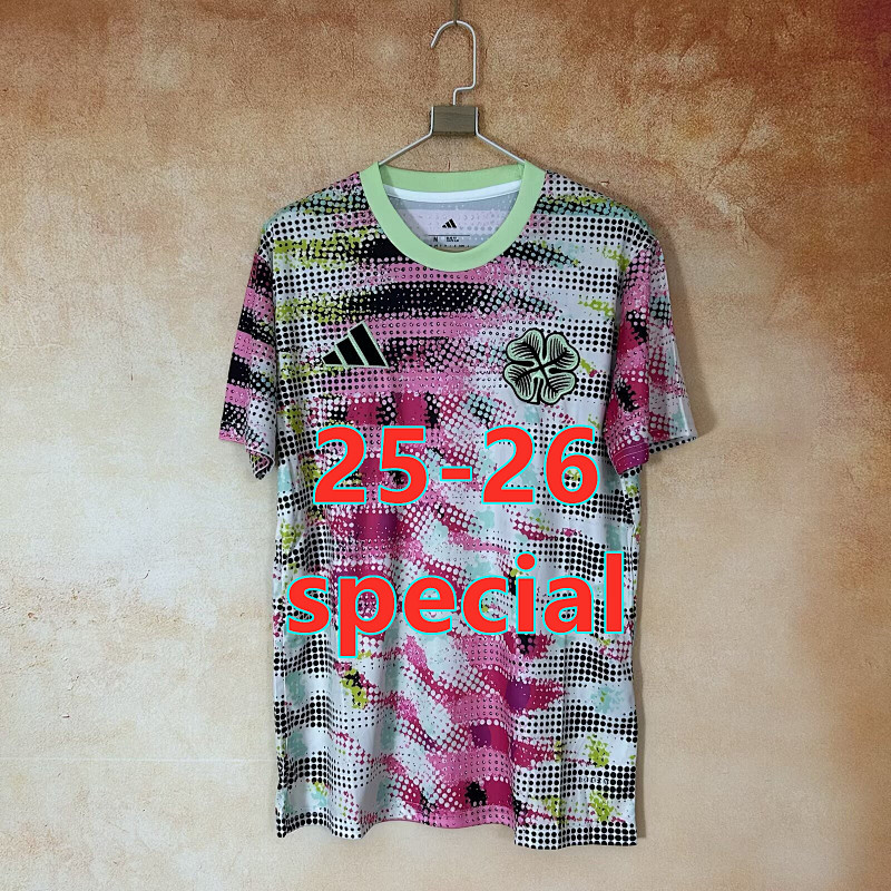 25-26 Celtic Special Fans Version Jersey S-2XL