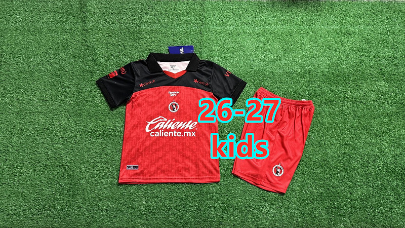 26-27 Tijuana Home Kids Jersey+shorts Kit 16 -28