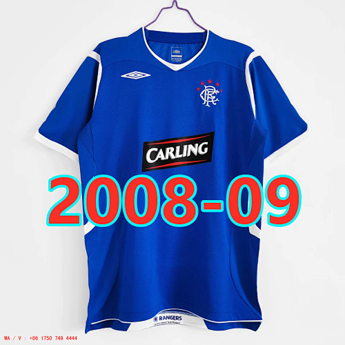 Rangers Retro TopThai Quality Home Jersey S-2XL