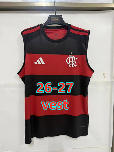 26-27 Flamengo Home Vest Jersey S-4XL