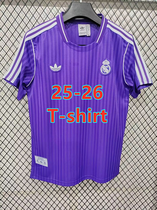 25-26 Real Madrid Retro T-shirt S-4XL T