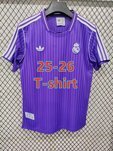 25-26 Real Madrid Retro T-shirt S-4XL T