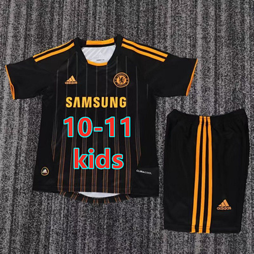 10-11 Chelsea Away Kids Retro Jersey+shorts Kit 16- 28