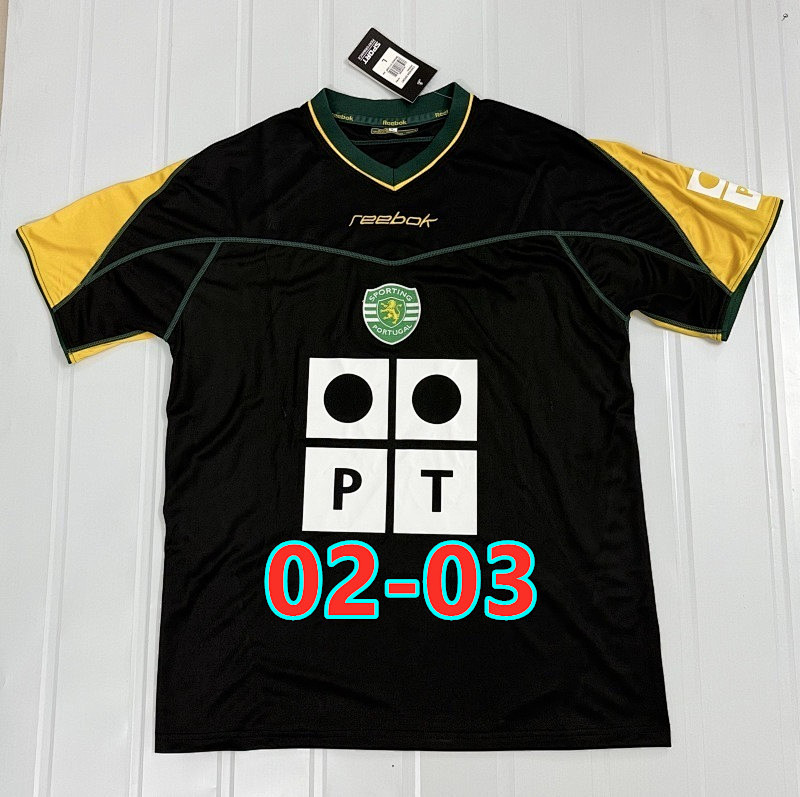 02-03 Sporting CP Away Retro Jersey S-2XL