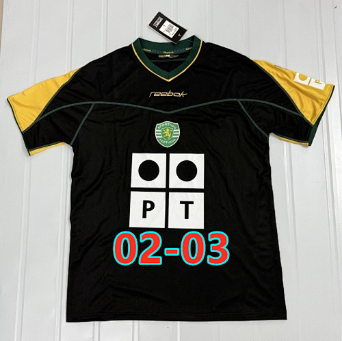 02-03 Sporting CP Away Retro Jersey S-2XL