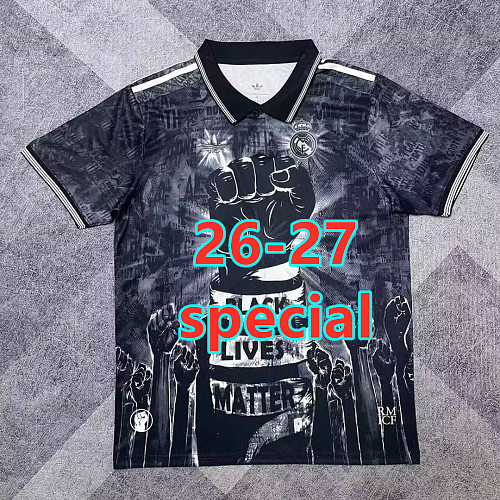 26-27 Real Madrid Special Fans Version Jersey S-4XL