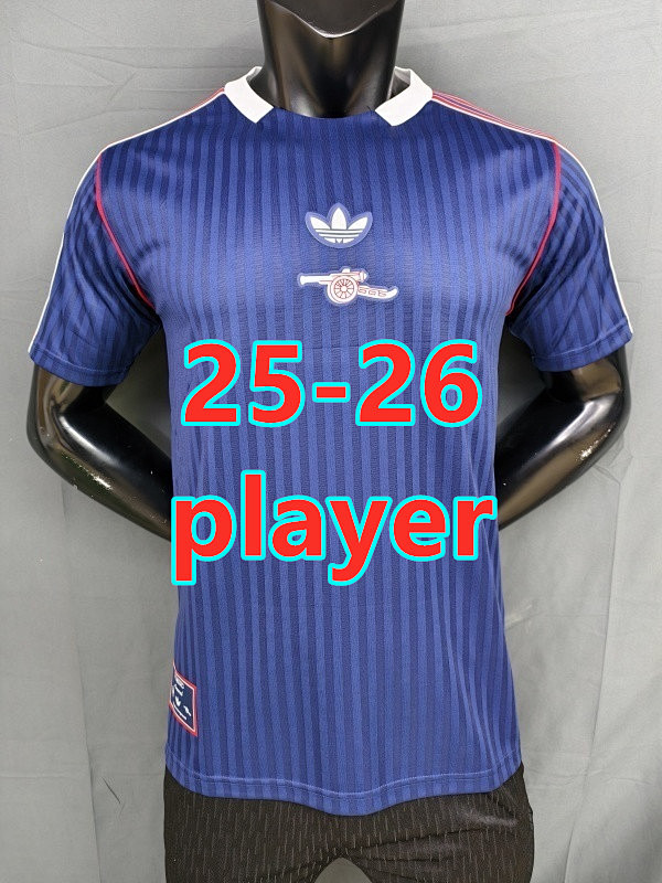 25-26 Arsenal Retro Player Version Jersey S-2XL