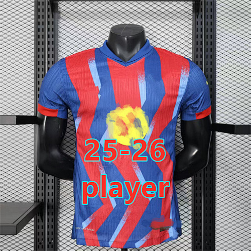 25-26 Barcelona 4th Player Version Jersey S-2XL
