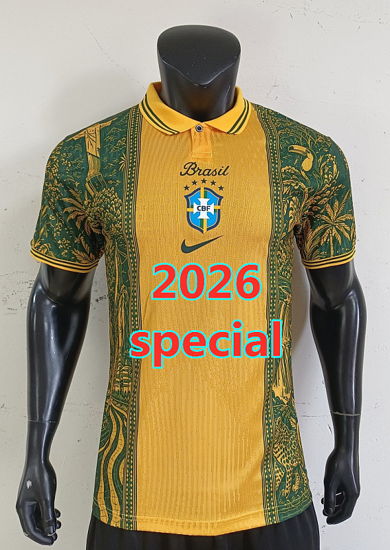 Brazil Special Player Jersey S-2XL