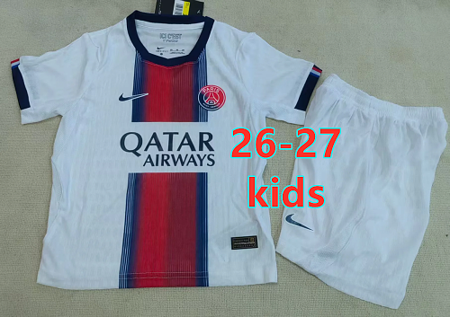 Balenciaga 26-27 Paris Psg Away Kids Player Version Kit 16 -28