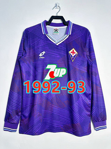 Fiorentina Home Retro Long Jersey S-2XL