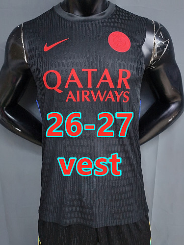Balenciaga 26-27 Paris Psg Training Player Version Vest Jersey S-3XL