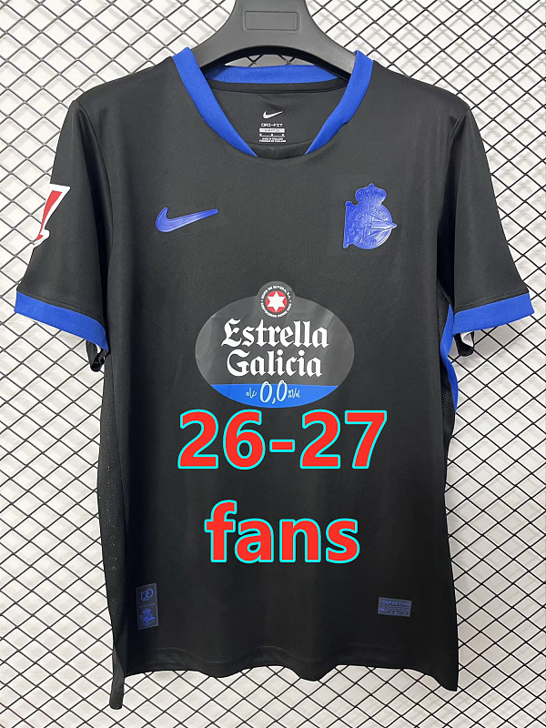 26-27 Deportivo Away Fans Version Jersey S-4XL