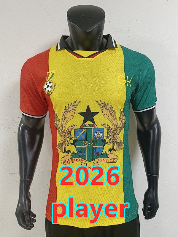 Ghana Special Player Version Jersey S-3XL