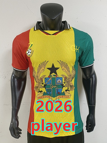 Ghana Special Player Version Jersey S-3XL