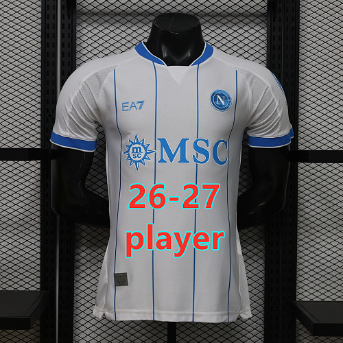 26-27 Napoli Away Player Version Jersey S-4XL