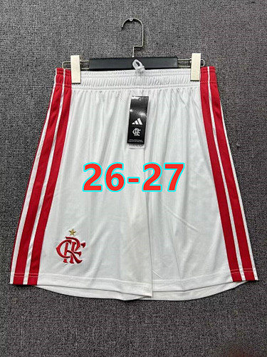26-27 Flamengo Home Fans Version Shorts S-2XL