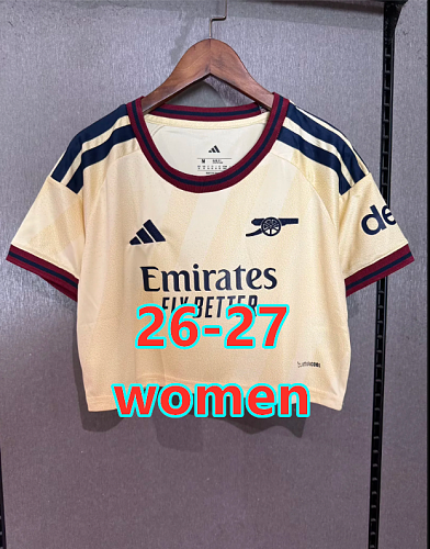 26-27 Arsenal Third Women Short Jersey S-2XL