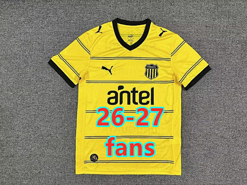 26-27 Peñarol Away Fans Version Jersey S-4XL