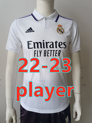Real Madrid Player Fans Version 22-23 Home Jersey S-4XL