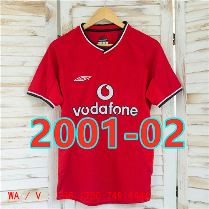 Manchester United Retro Home Jersey S-2XL
