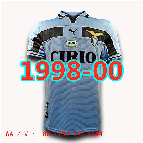 Lazio Retro Home Jersey S-2XL