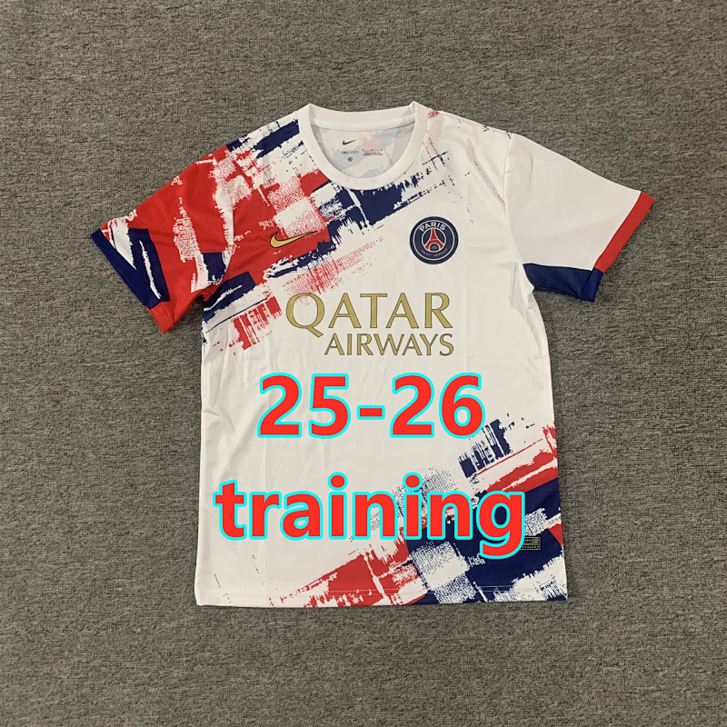 Balenciaga 25-26 Paris Psg Training Fans Version Jersey S-2XL