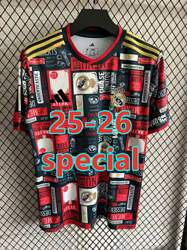 25-26 Real Madrid Special Fans Jersey S-4XL