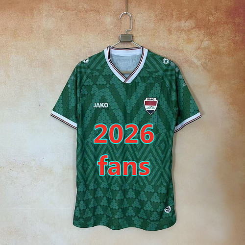 Iraq Away Fans Version Jersey S-4XL