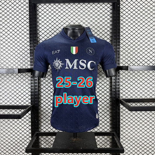 25-26 Napoli Third Player Version Jersey S-4XL
