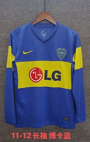 Boca Juniors Home Retro Long Jersey S-Xxl