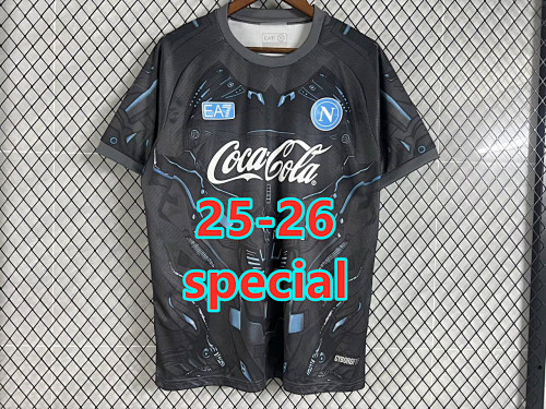 25-26 Napoli Special Fans Version Jersey S-4XL