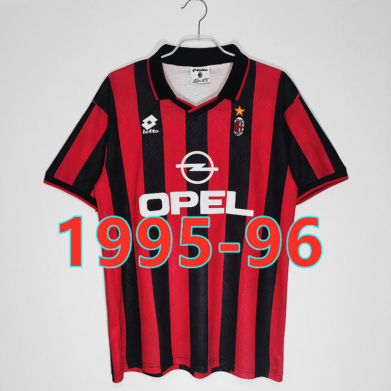 AC Milan Retro TopThai Quality Home Jersey S-2XL AC