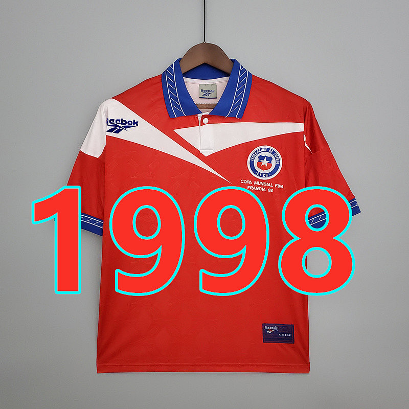 Chile Retro Home Jersey S-2XL