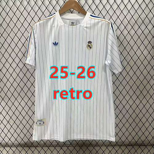 25-26 Real Madrid Retro T-shirt S-2XL T
