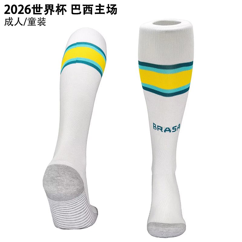 Brazil Home Adult Kids Socks