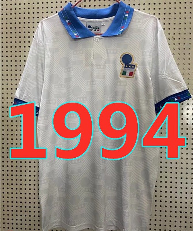 Italy Retro Away Jersey S-2XL