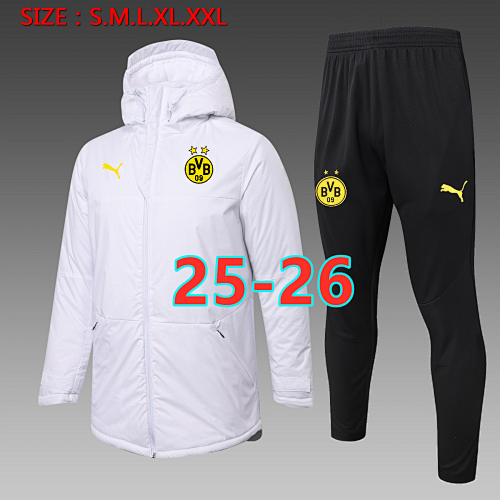 25-26 Dortmund Padded Coat Kit S-2XL