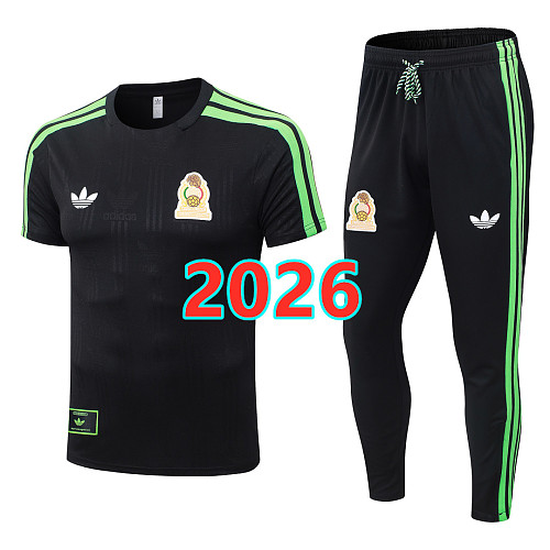 Mexico Player Short Sleeve+pants Kit S-4XL