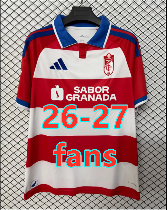 26-27 Granada Home Fans Version Jersey S-4XL