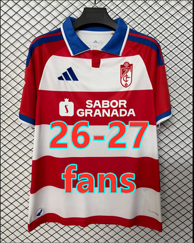 26-27 Granada Home Fans Version Jersey S-4XL