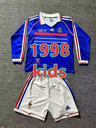 France Home Kids Retro Long+shorts 16 -28