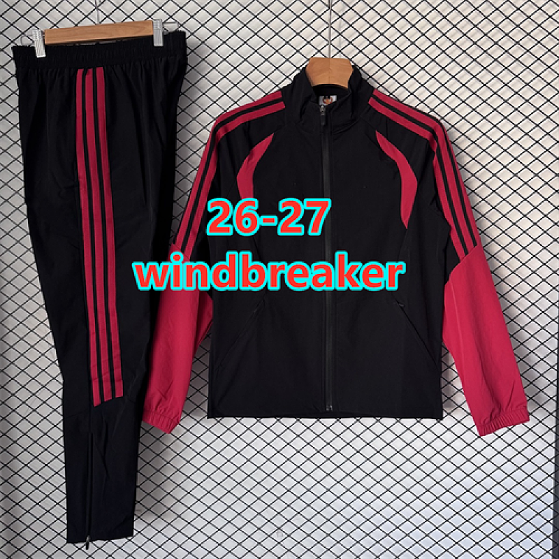 26-27 Manchester United Windbreaker Kit S-2XL