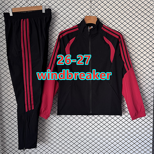 26-27 Manchester United Windbreaker Kit S-2XL