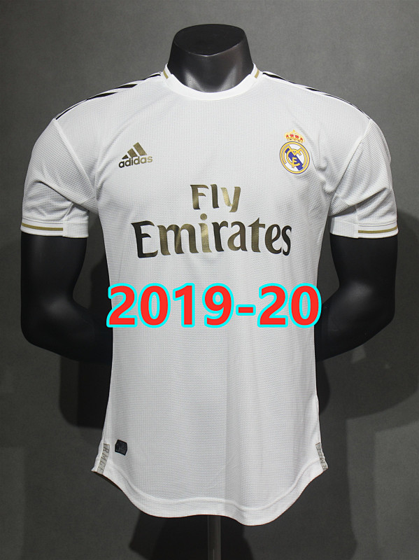 Real Madrid Home Retro Player Jersey S-2XL