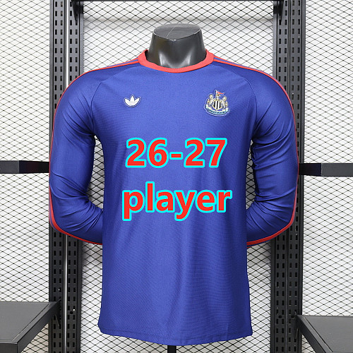 26-27 Newcastle United Retro Player Long Sleeve Jersey S-2XL